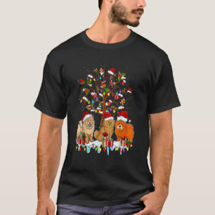 Christmas Pajama Chow Chow Tree Xmas Dog Dad Mum 1 T-Shirt
