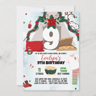 Christmas Pajama Party Invitation