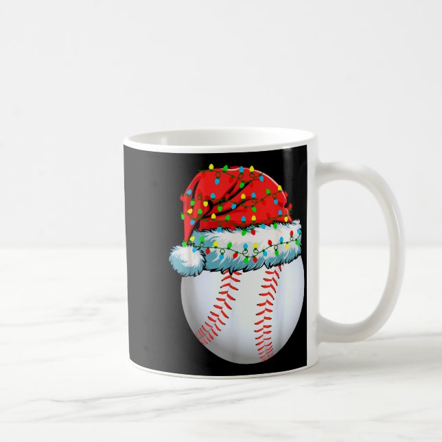 Christmas Pajamas Family Matching Baseball Men Wom Coffee Mug (Right)