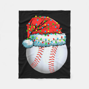 Christmas Pajamas Family Matching Baseball Men Wom Fleece Blanket