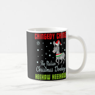Christmas Pajamas Italian Xmas Men Women T Shirt Coffee Mug