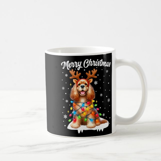 Christmas Pajamas Men Women Kids English Er Spanie Coffee Mug (Right)
