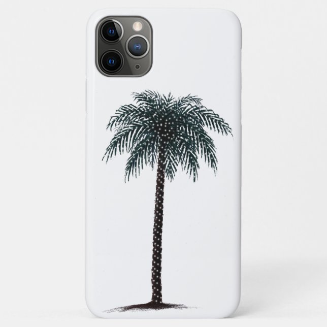 Christmas Palm Tree iPhone Case (Back)