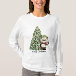 Christmas Panda Bear t-shirt
