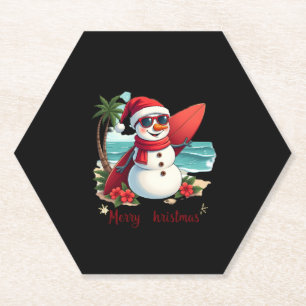 christmas  paper coaster