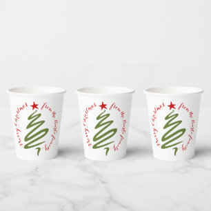Christmas Paper cup