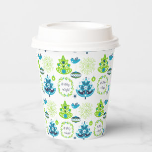 Christmas paper cups