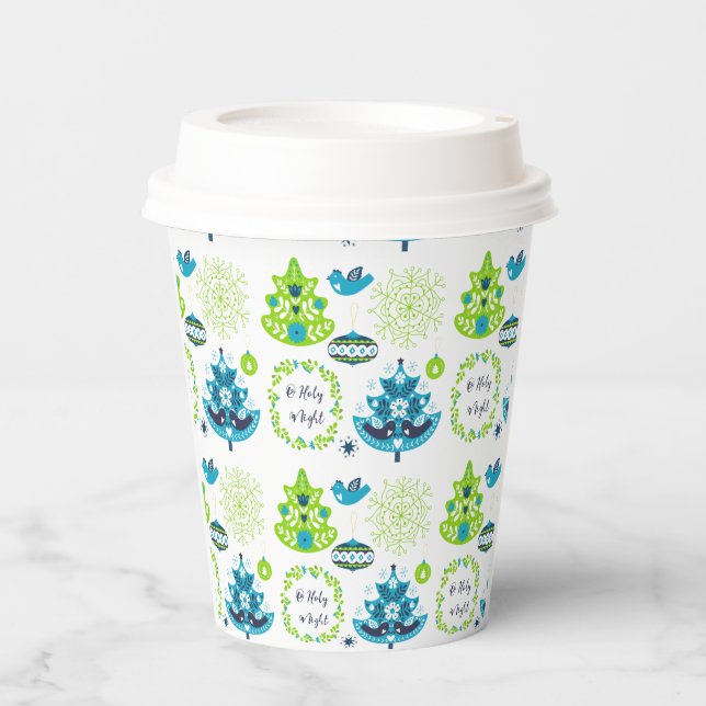 Christmas  paper cups (Front)