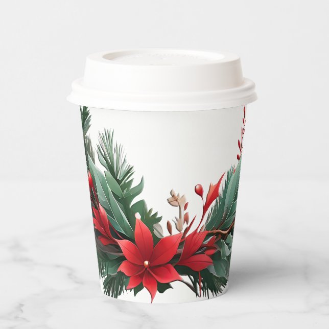 Christmas  paper cups (Left)