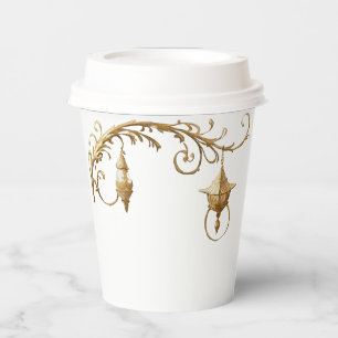 Christmas paper cups
