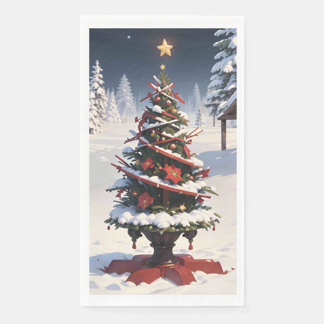 Christmas Paper Napkin (Front)