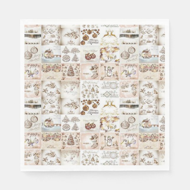 Christmas Paper Napkins (Front)