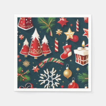 Christmas paper napkins