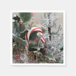christmas paper napkins