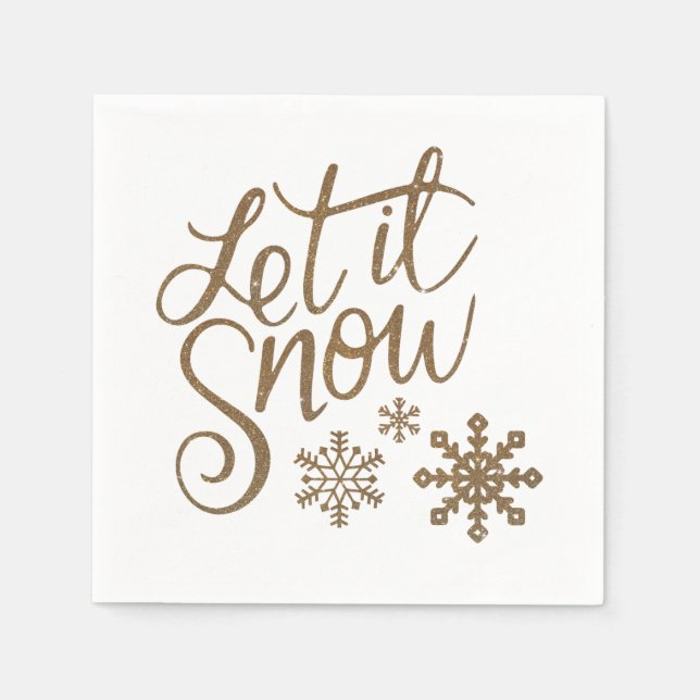 Christmas Paper Napkins (Front)