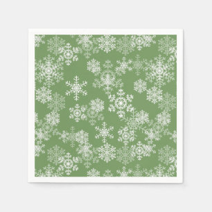 Christmas Paper Napkins-Snowflakes Napkin