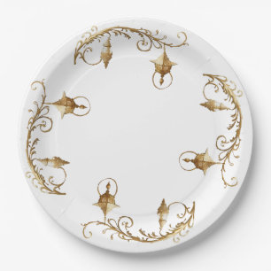 Christmas paper plate