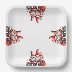 Christmas  paper plate