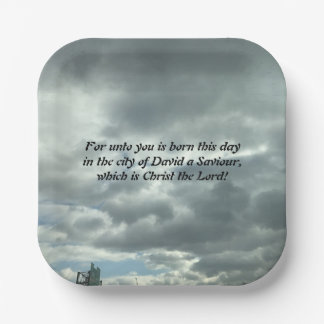 Christmas Paper Plate