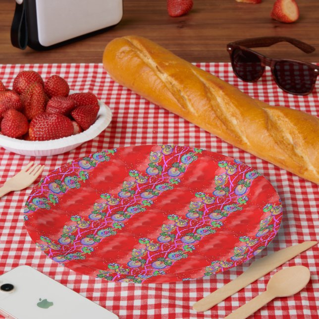 CHRISTMAS         PAPER PLATE (Picnic)