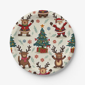 Christmas Paper Plate