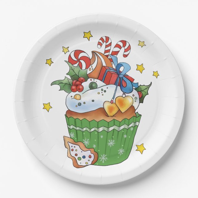 Christmas Paper Plate (Front)