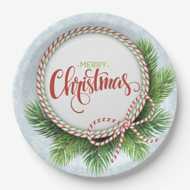 Christmas Paper Plate (Front)