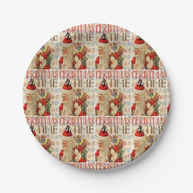 Christmas Paper Plate (Front)