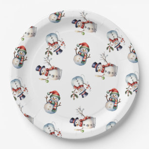 Christmas paper plate