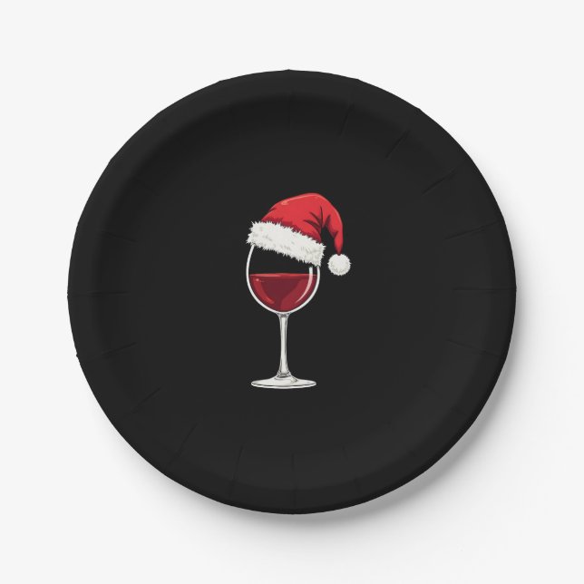 Christmas  paper plate (Front)