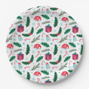 Christmas Paper Plate