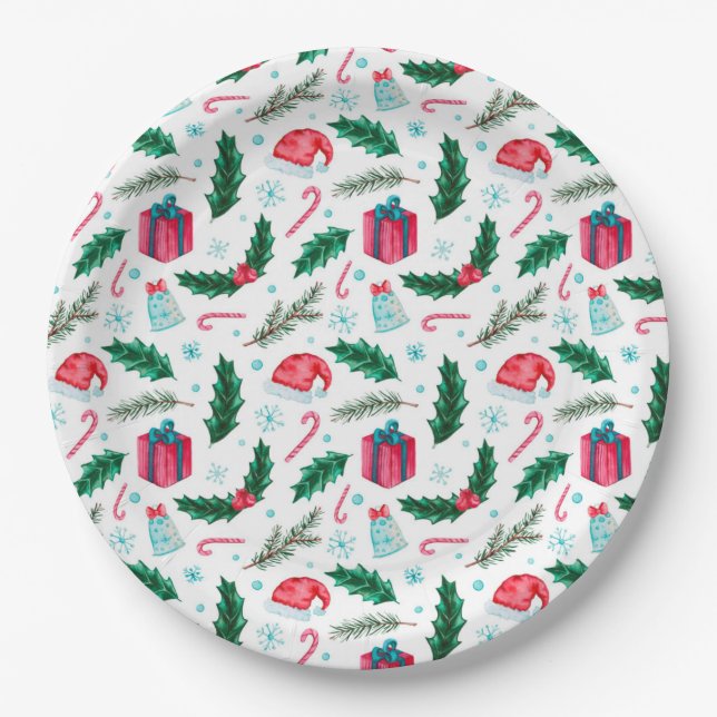 Christmas Paper Plate (Front)