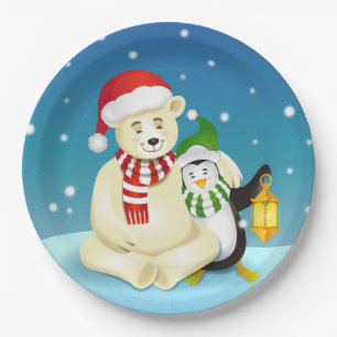 Christmas Paper Plate