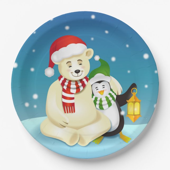 Christmas Paper Plate (Front)