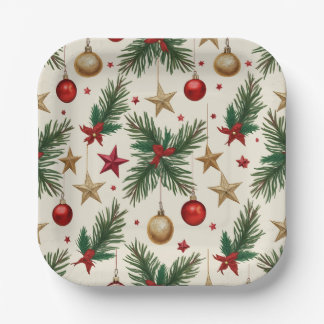 Christmas Paper Plates