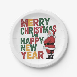 Christmas Paper Plates