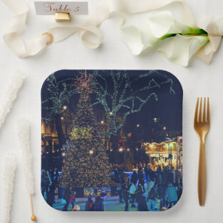 Christmas Paper Plates