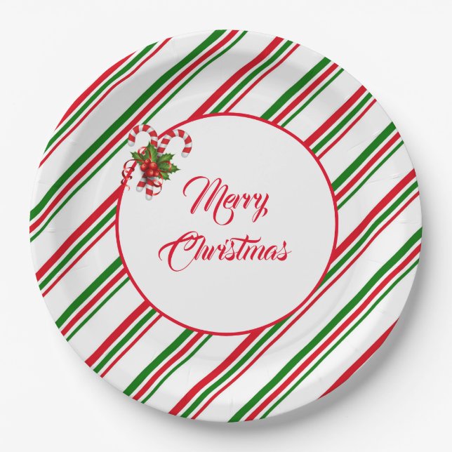 Christmas Paper Plates (Front)