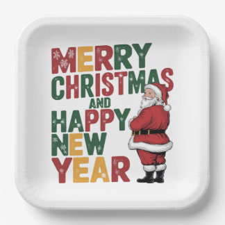 Christmas Paper Plates