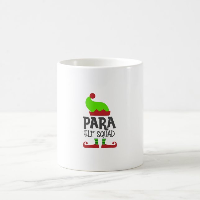 Christmas Para, Xmas paraprofessional Coffee Mug (Center)