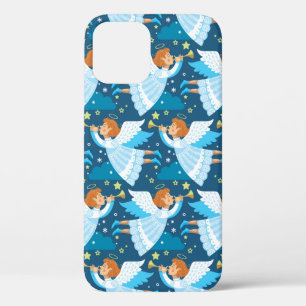 Christmas paraphernalia. Illustration iPhone 12 Case