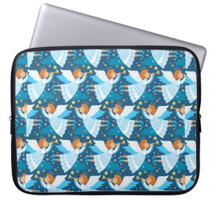 Christmas paraphernalia. Illustration Laptop Sleeve