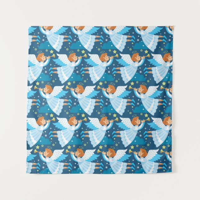 Christmas paraphernalia. Illustration Tapestry (Front)