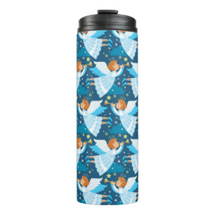 Christmas paraphernalia. Illustration Thermal Tumbler