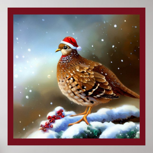 Christmas Partridge 2 Poster (Front)