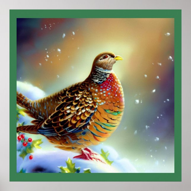 Christmas Partridge 3 Poster (Front)