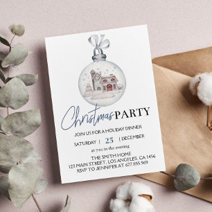 Christmas Party Ball Invitation