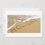 CHRISTMAS PARTY BEACH STYLE INVITATION<br><div class="desc">FUN to send for sure :) I you live anywhere near the BEACH and are planning a CHRISTMAS EVENT... .then send this great INVITATION to your guests!</div>