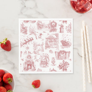 Christmas Party Chinoiserie Napkin