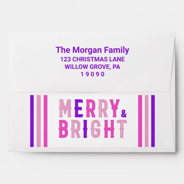 Christmas Party Christmas Baby "My 1st Christmas" Envelope (Back (Top Flap))